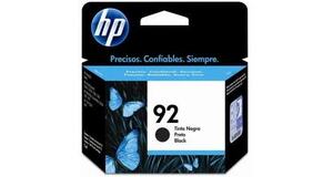 CARTUCHO HP 92 PRETO ORIGINAL