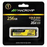 SSD M.2 256gb NVME MACROVIP GOLD VEL 2500MBPS LEITURA