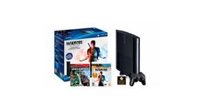 VIDEO GAME PLAYSTATION 3 250GB MAIS 4GAMES INFAMOUS 1 E 2 E UNCHARTED 1 E 2