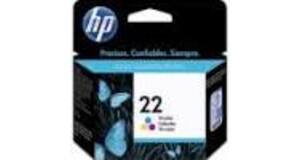 CARTUCHO DE TINTA HP 22 COLOR 13ML COMPATÍVEL