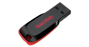 PENDRIVE SANDISK 16GB CRUZER BLADE - ULTRACAPACIDADE E ULTRACOMPACTO