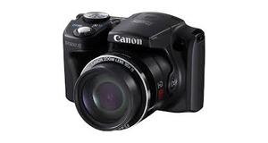 CAMERA CANON SX 500IS ZOOM OPTICO 30X LED 3.0 FILMA EM HD 16MP