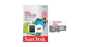 CARTÃO MEMÓRIA SANDISK ULTRA CLASSE 10 32GB