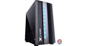 GABINETE GAMER VINIK SPECTRUM LED RGB 7 CORES