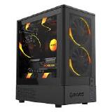GABINETE GAMER PCYES KAURI BLACK VULCAN