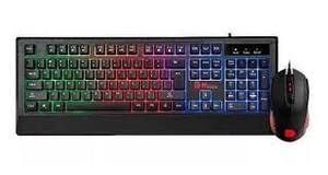 KIT TECLADO E MOUSE GAMER THERMALTAKE CHALLENGER RGB