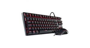 KIT TECLADO MECANICO E MOUSE 4K DPI PCYES MK50LR RGB