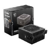 FONTE MSI 650W 80 PLUS A650BNL BIVOLT AUTOMATICO PFC ATIVO