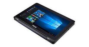 NETBOOK ASUS TRANSFORMER 360 TP200SA INTEL DUAL CORE 2GB MEMÓRIA SSD 64GB TELA 11.6 WINDOWS 10