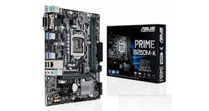 PLACA MÃE ASUS PRIME B250M-K SOCKET 1151 PARA 6 E 7GER PROC INTEL