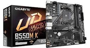 PLACA MÃE GIGABYTE B550M-K AMD